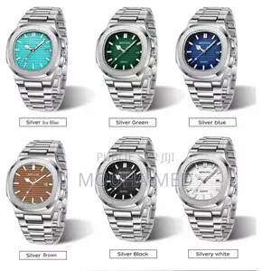 Montre De Luxe en Acier Inoxydable
