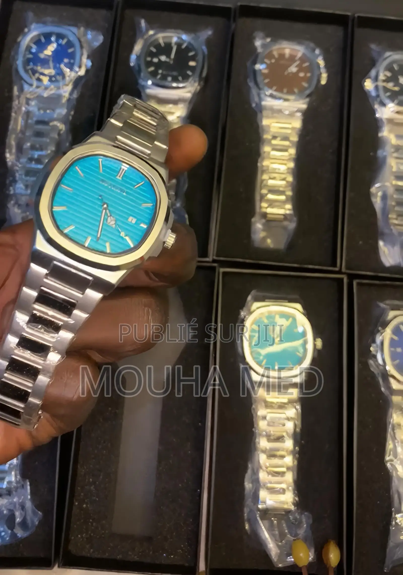 Montre De Luxe en Acier Inoxydable