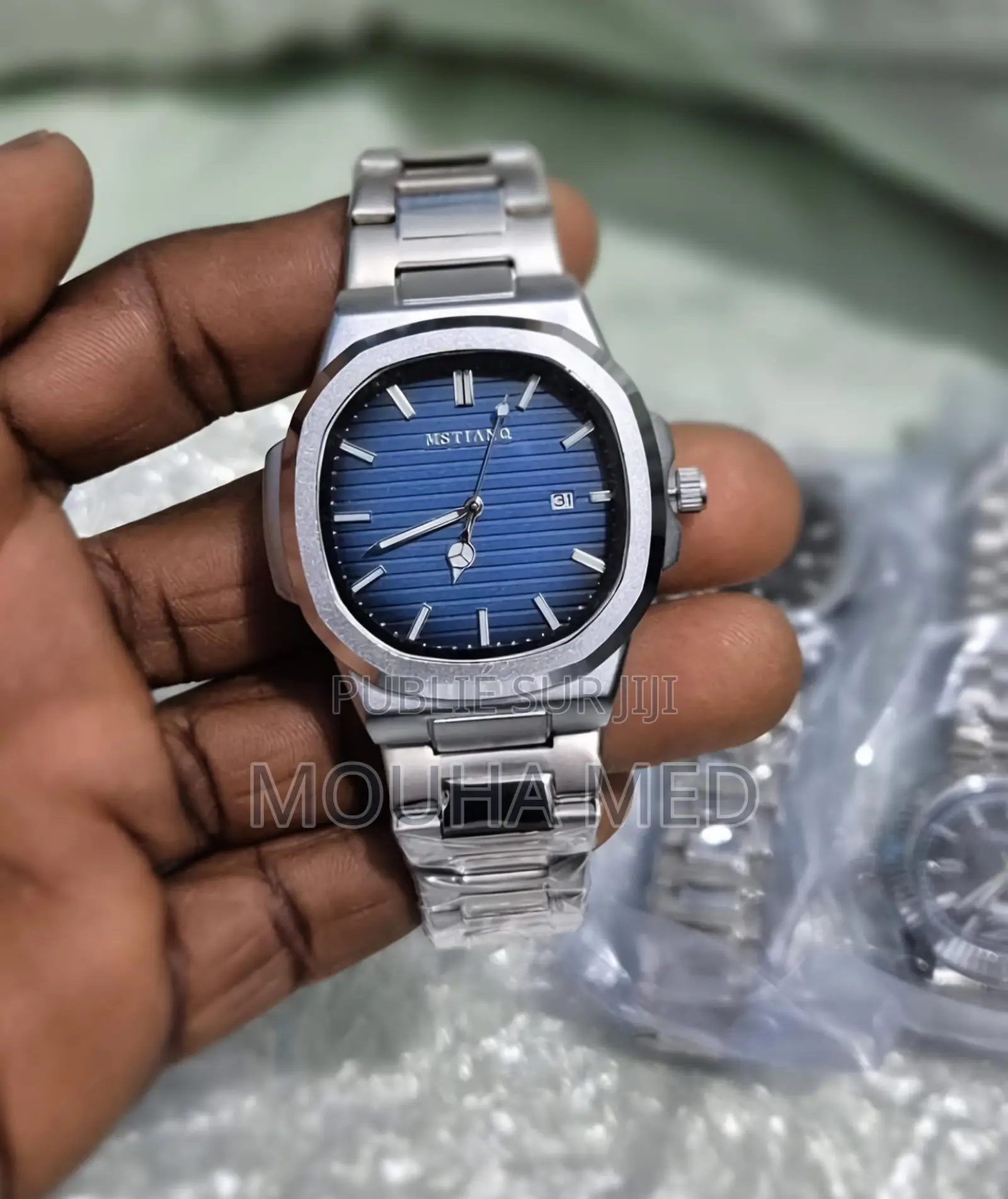 Montre De Luxe en Acier Inoxydable