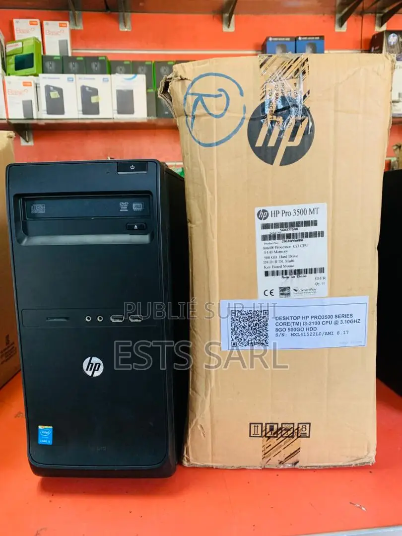 Nouveau Ordinateur de bureau HP Autre 4GB Intel Pentium HDD 500GB