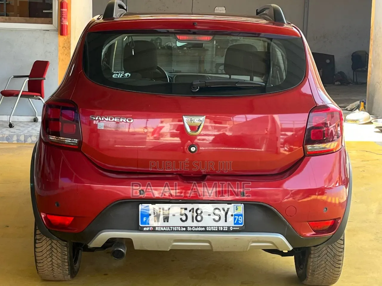 Renault Sandero 2017 Rouge