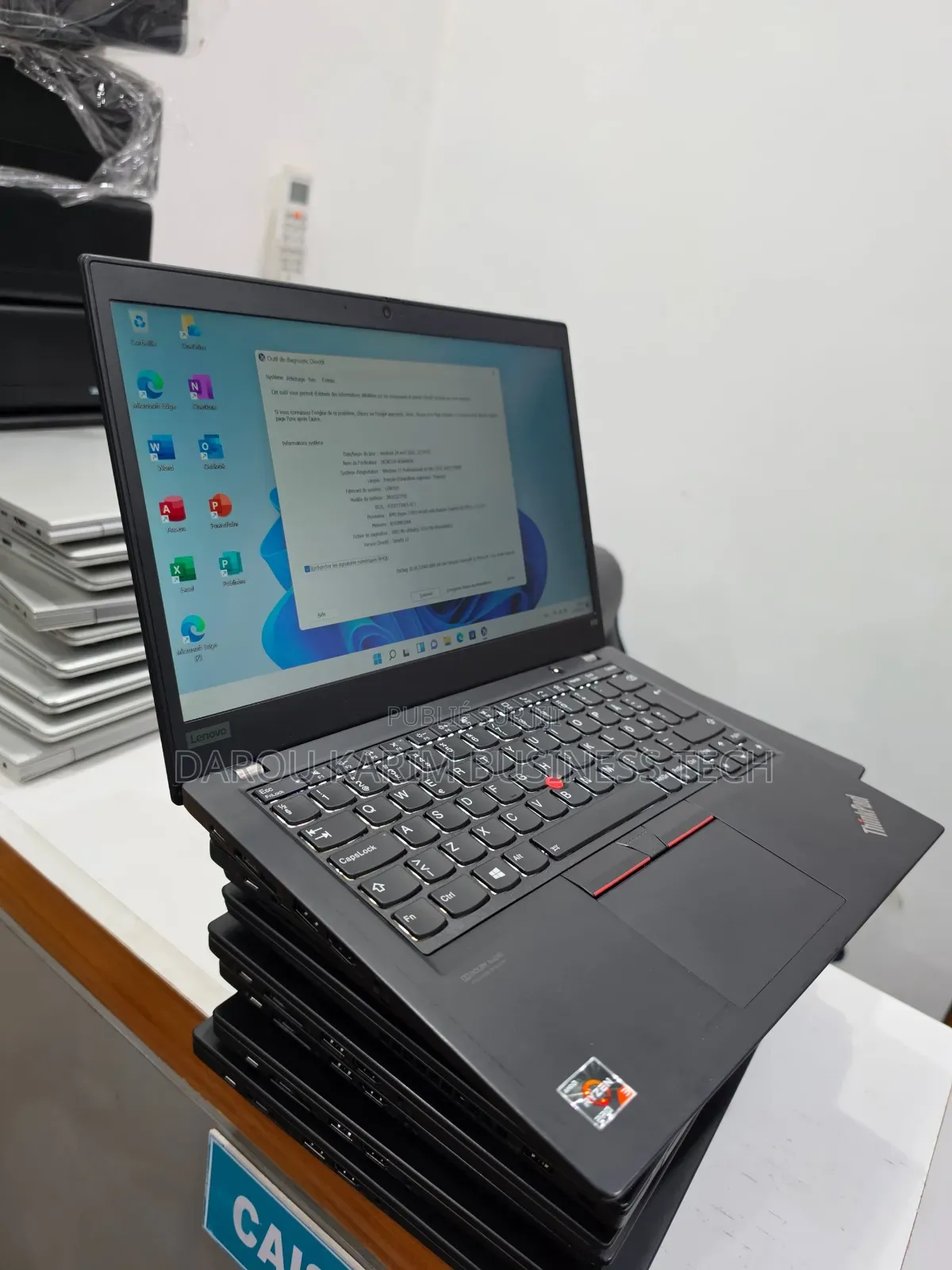 Nouveau Lenovo ThinkPad X13 Gen 2 8GB AMD Ryzen 3 SSD 256GB