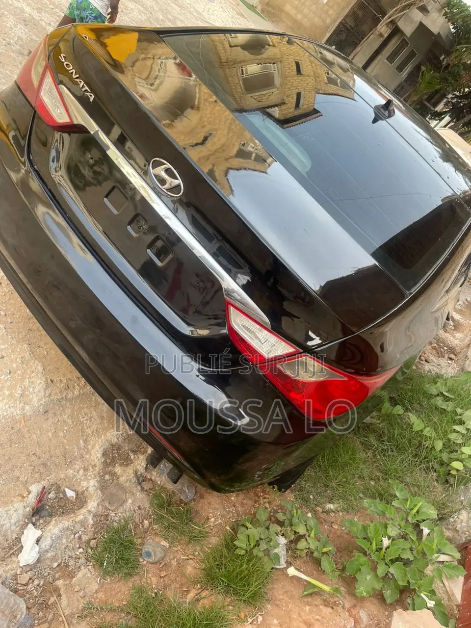 Hyundai Sonata SE 2.0T Sedan FWD (2.0L 4cyl 6A) 2013 Noir