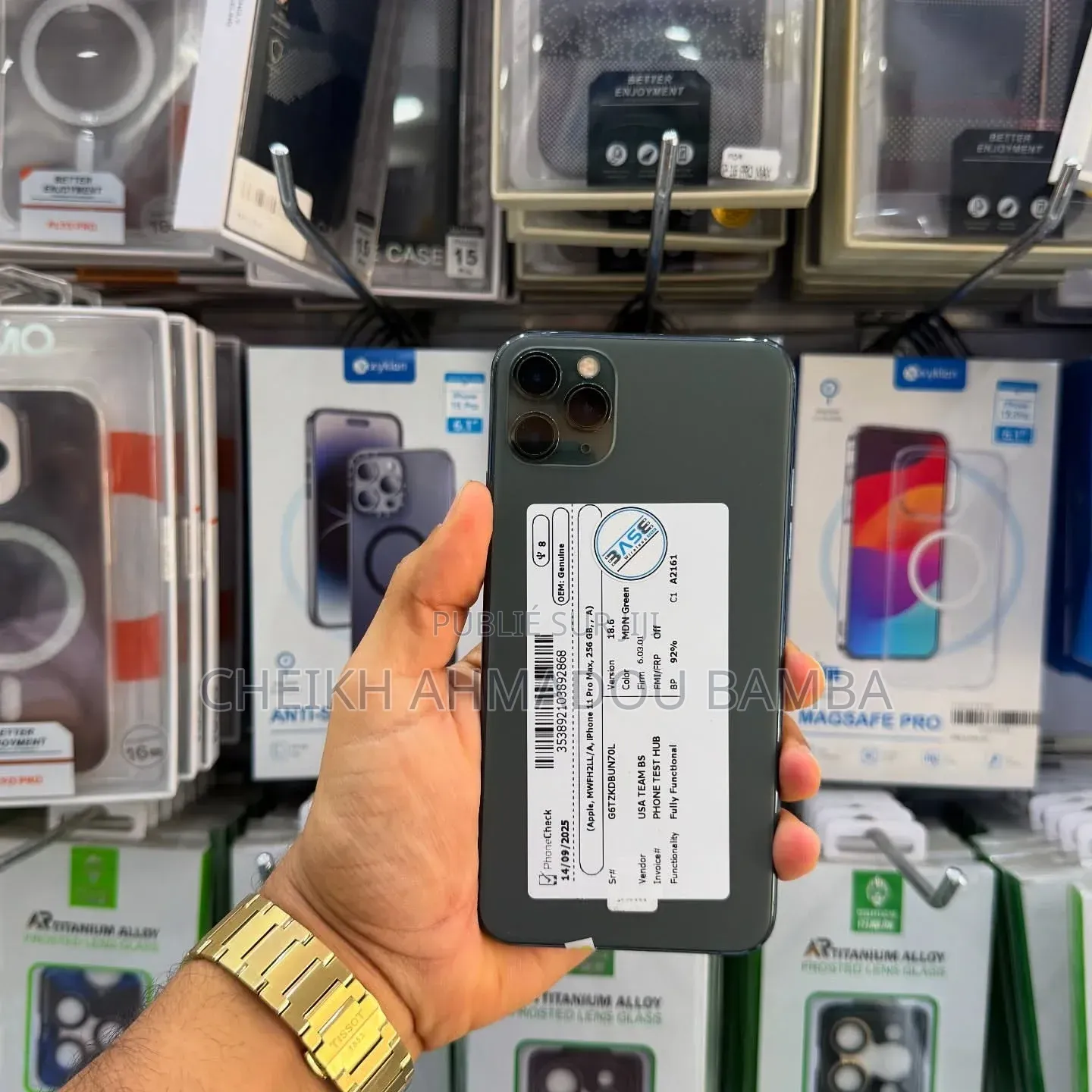 Nouveau Apple iPhone 11 Pro Max 64 GB Noir