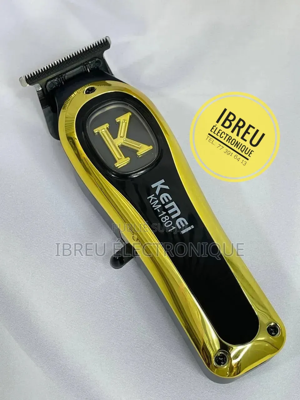 Tondeuse Kemei Km1801 Original Rechargeable – Pour Hommes Femme