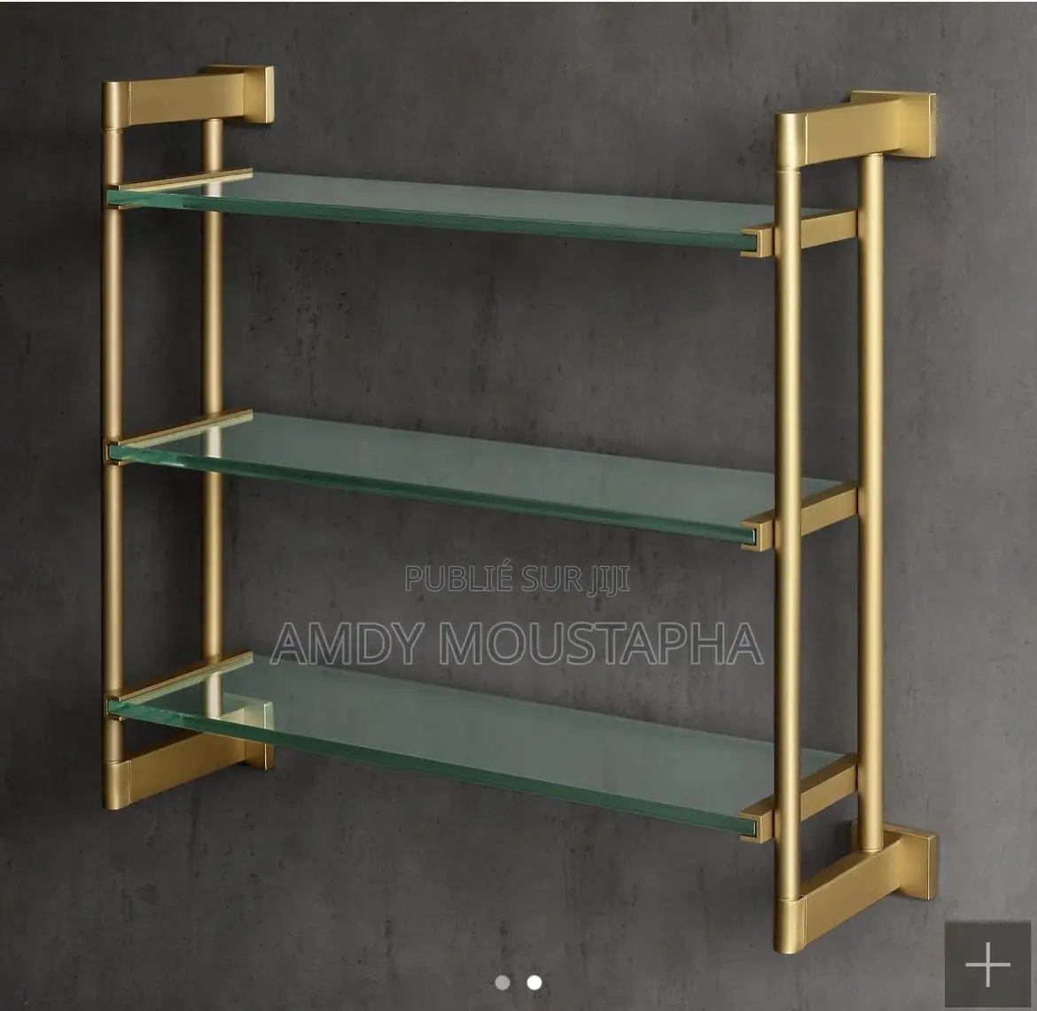 Étagère en Fer Bois