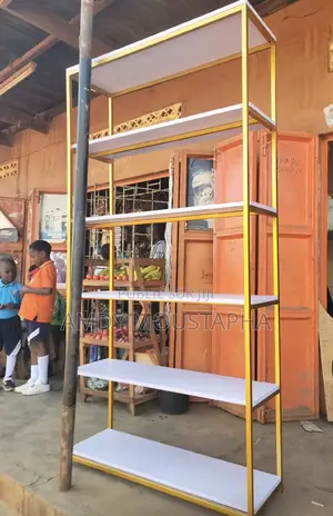 Étagère en Fer Bois