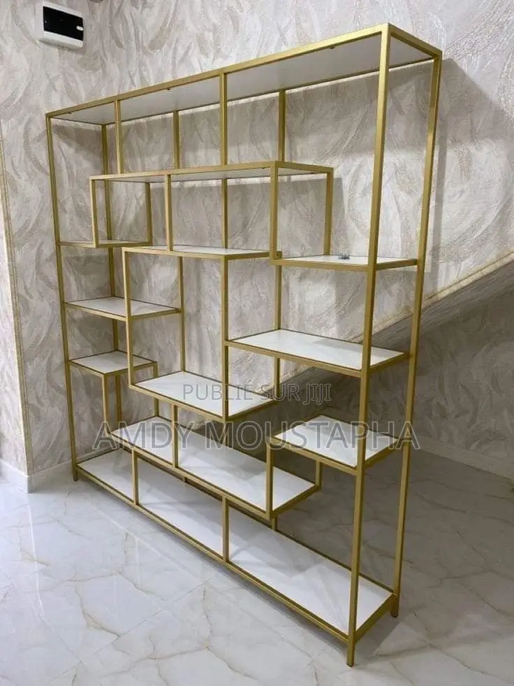 Étagère en Fer Bois