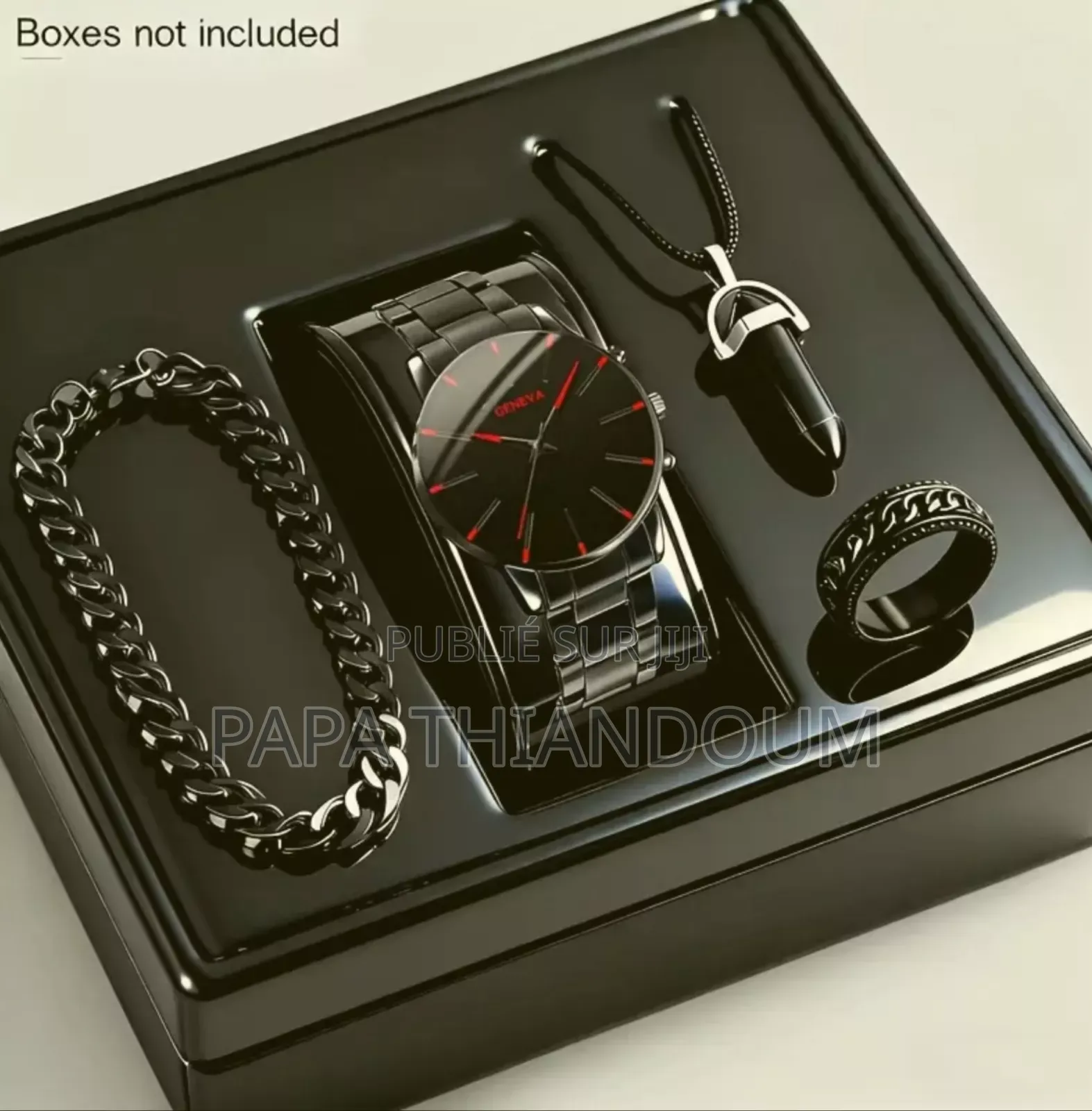 Montre Avec Caine Et Bracelet