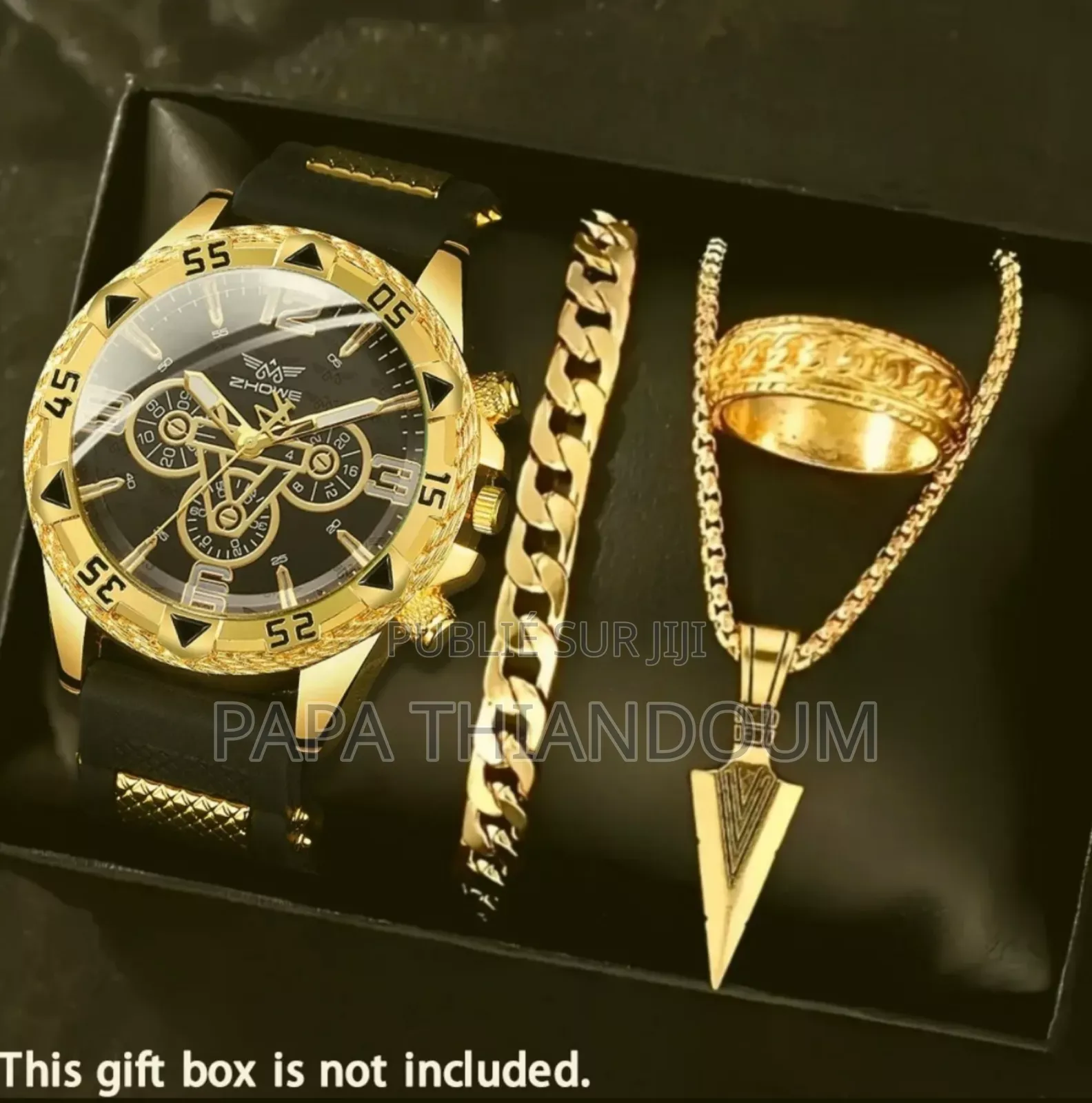 Montre Avec Caine Et Bracelet