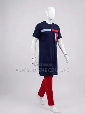 Costume Africain De Boubou Et De Bazin