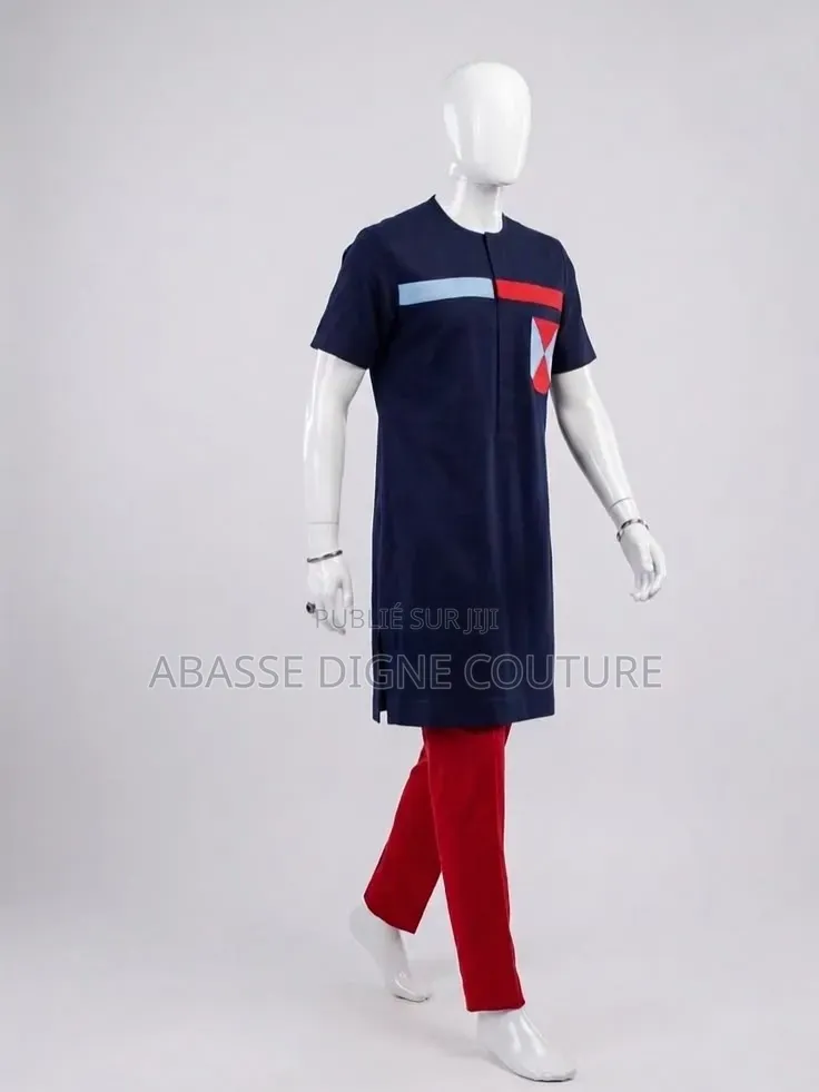 Costume Africain De Boubou Et De Bazin