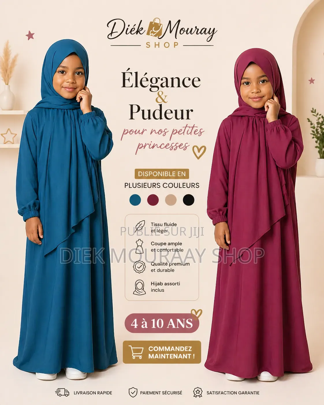 Robe De Prières Pour Fille