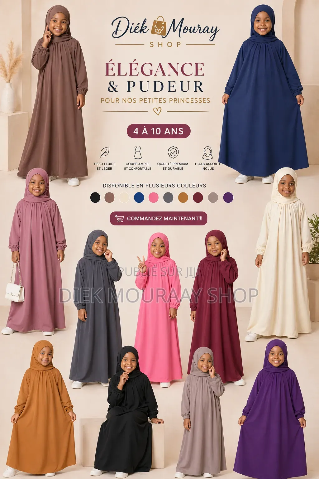 Robe De Prières Pour Fille