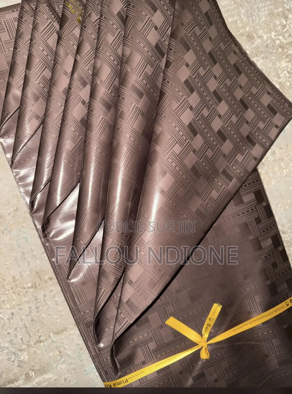 Tissu Basin Gold Vip