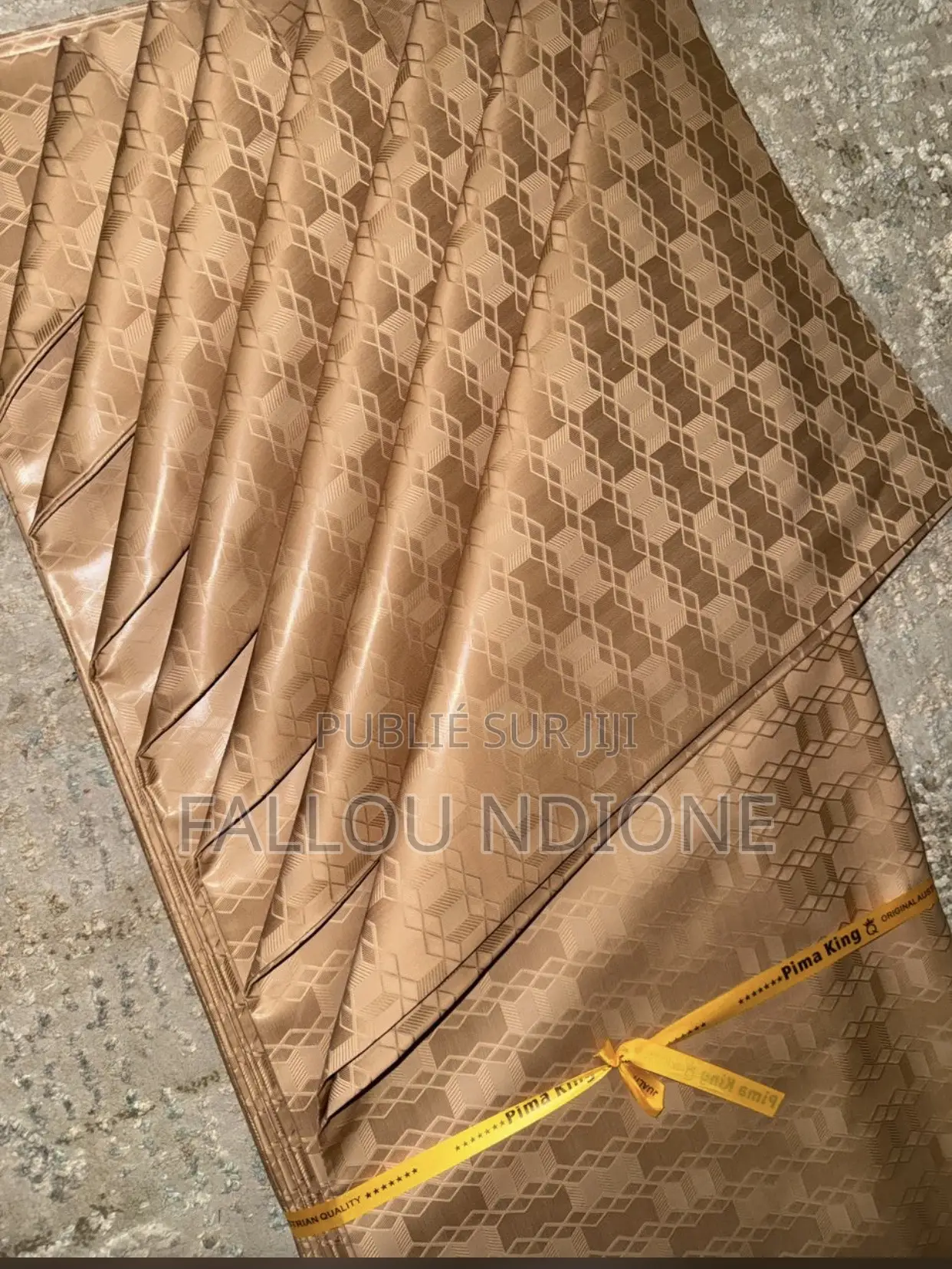Tissu Basin Gold Vip