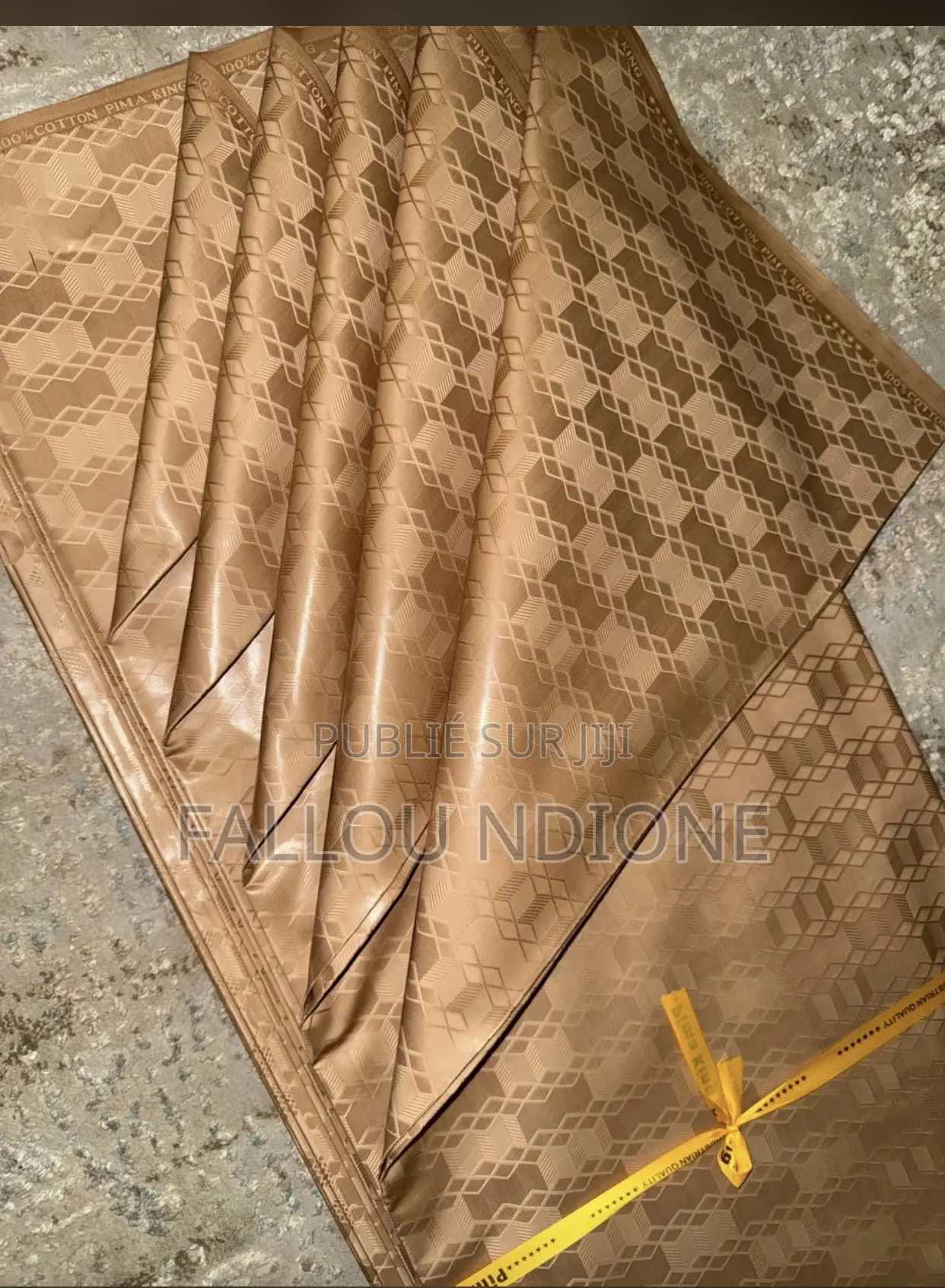 Tissu Basin Gold Vip