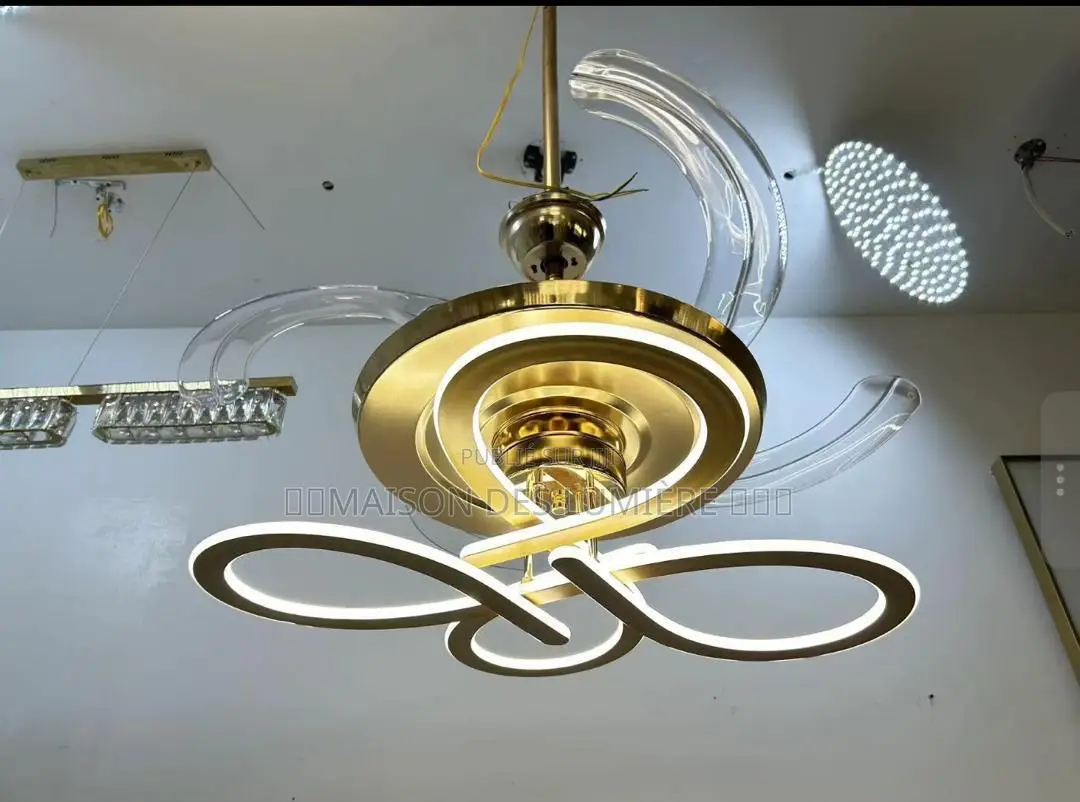 Lustre Ventilateur Avec Commande