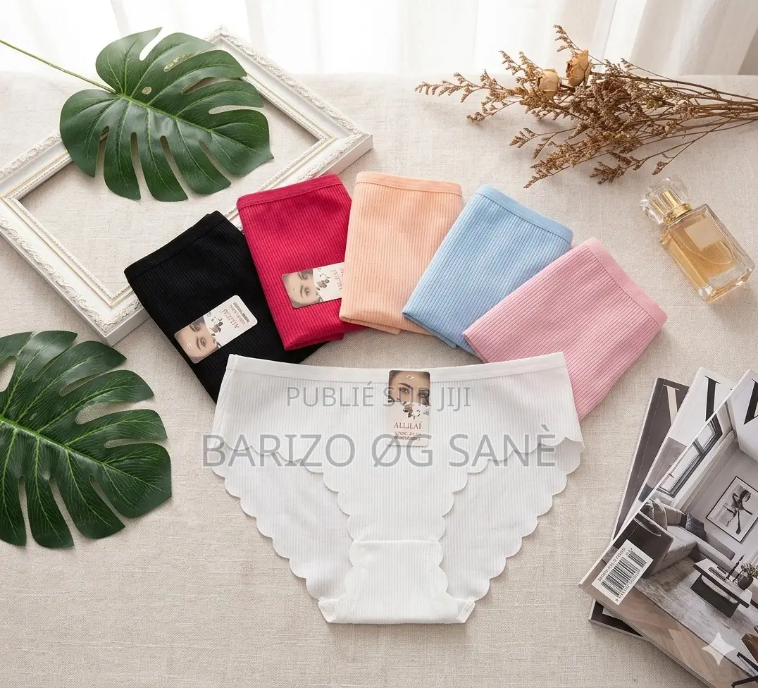Pack De 6 Slip De Coton Couleur Variante