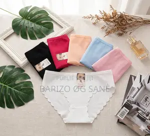 Pack De 6 Slip De Coton Couleur Variante