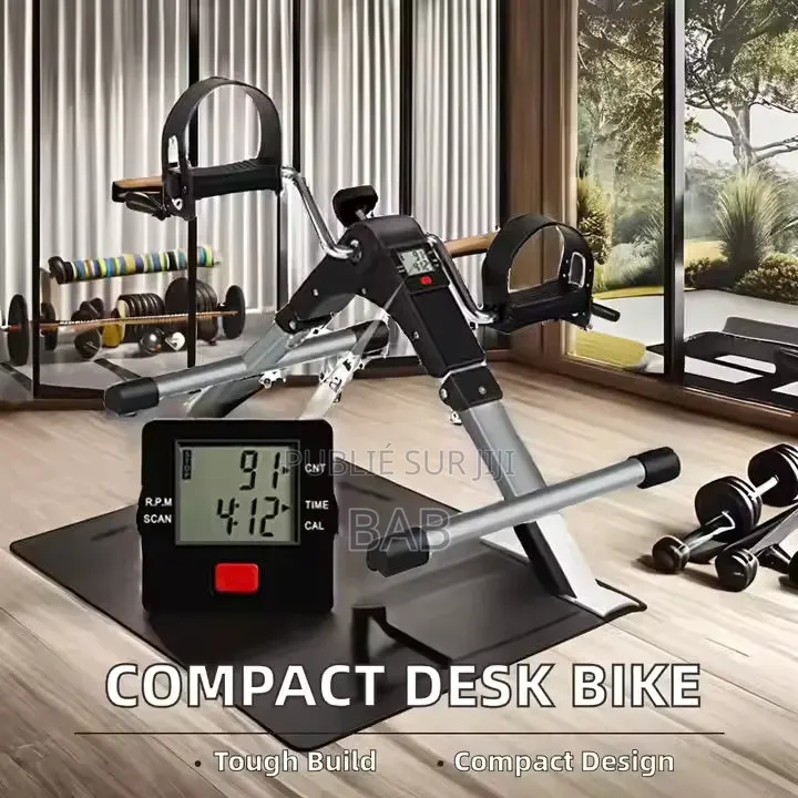 Mini Stepper Pliant Bureau Vélo Pédale Exercice