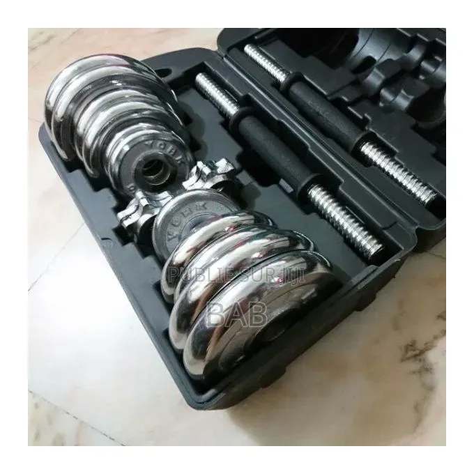 Haltères Rechargeables De 30 Kg (2 Biceps De 15kg) -