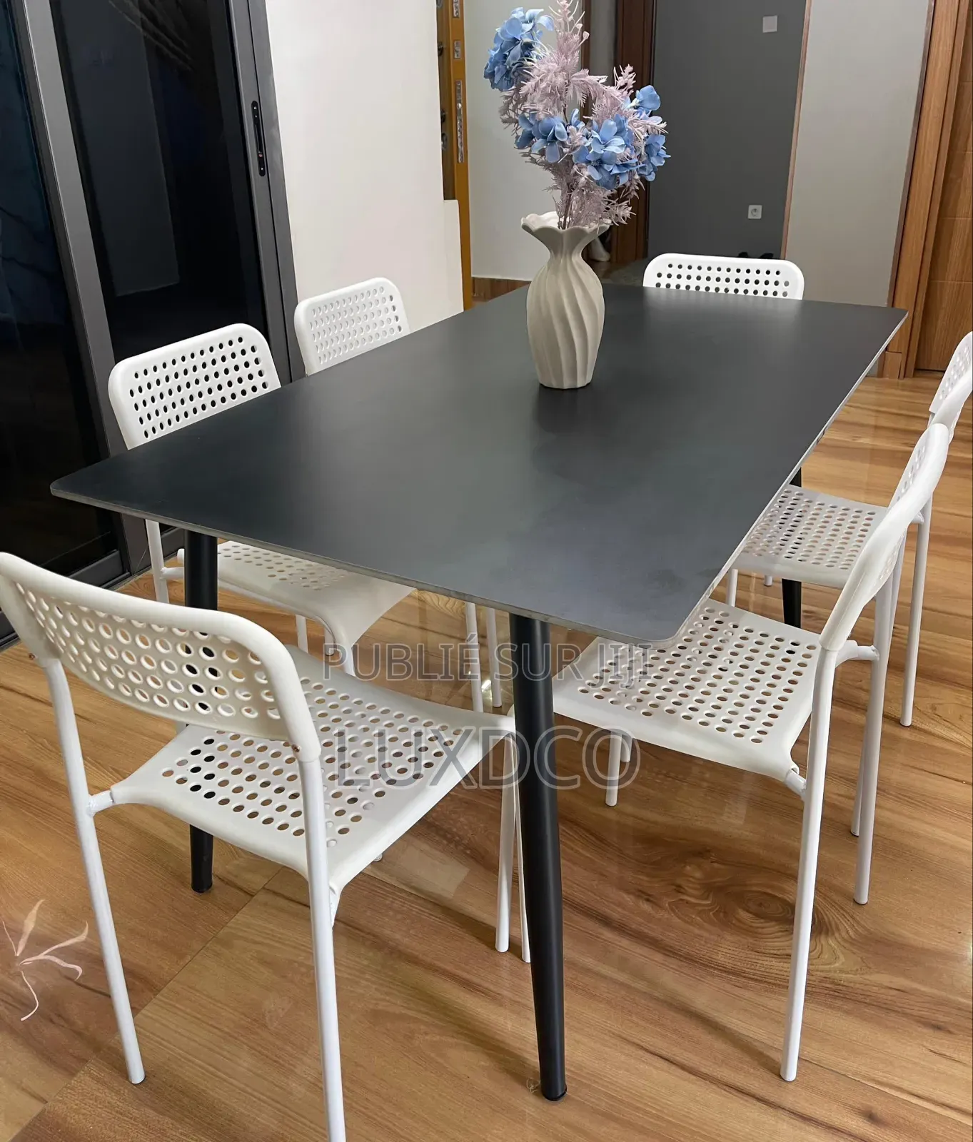 Ensemble Table À Manger Moderne (6 Chaises).