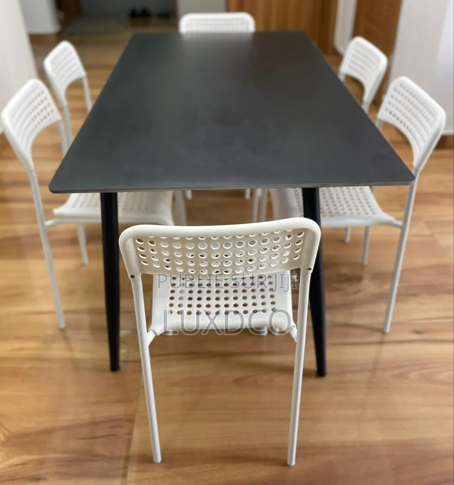 Ensemble Table À Manger Moderne (6 Chaises).