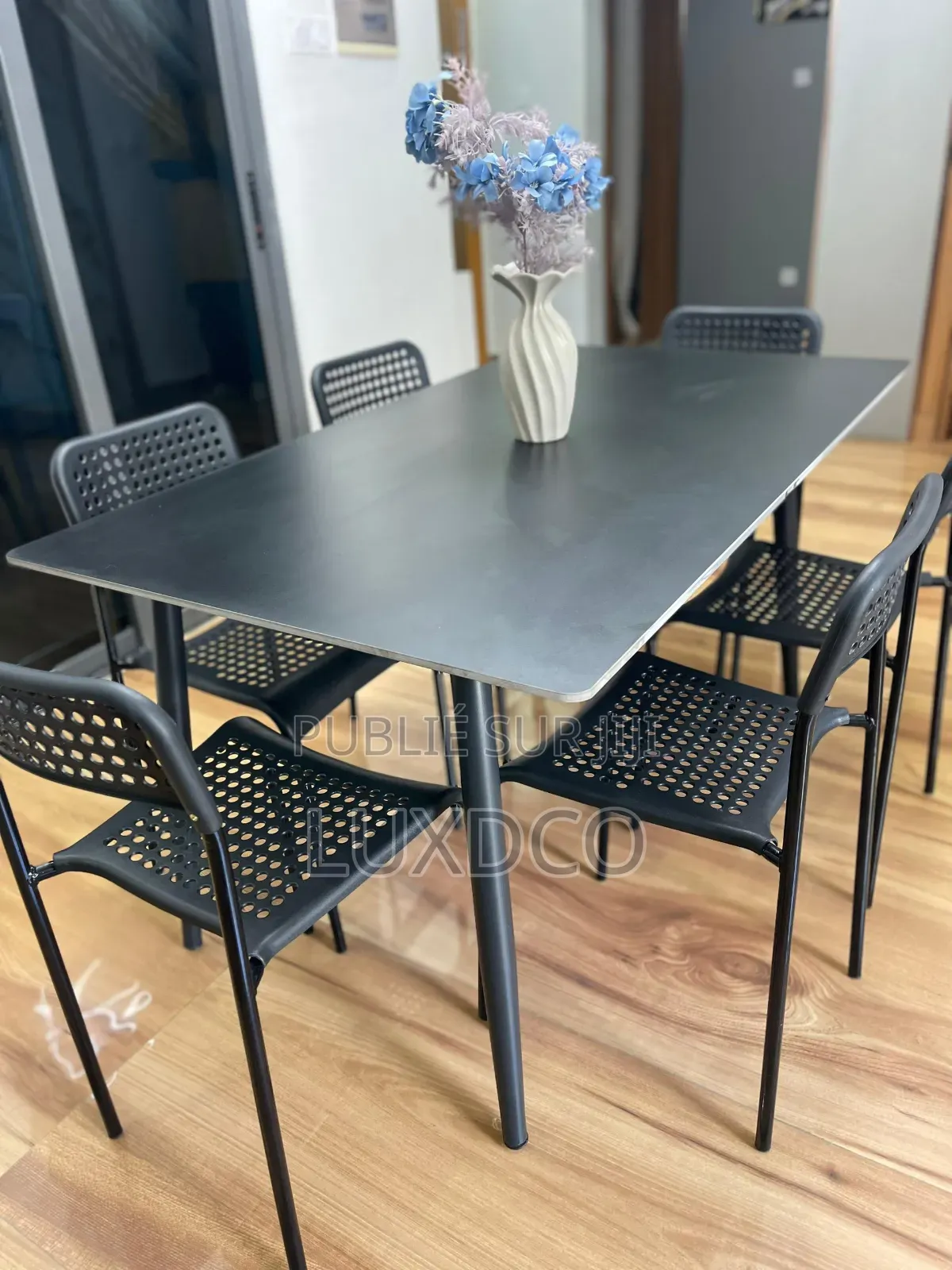Ensemble Table À Manger Moderne (6 Chaises).