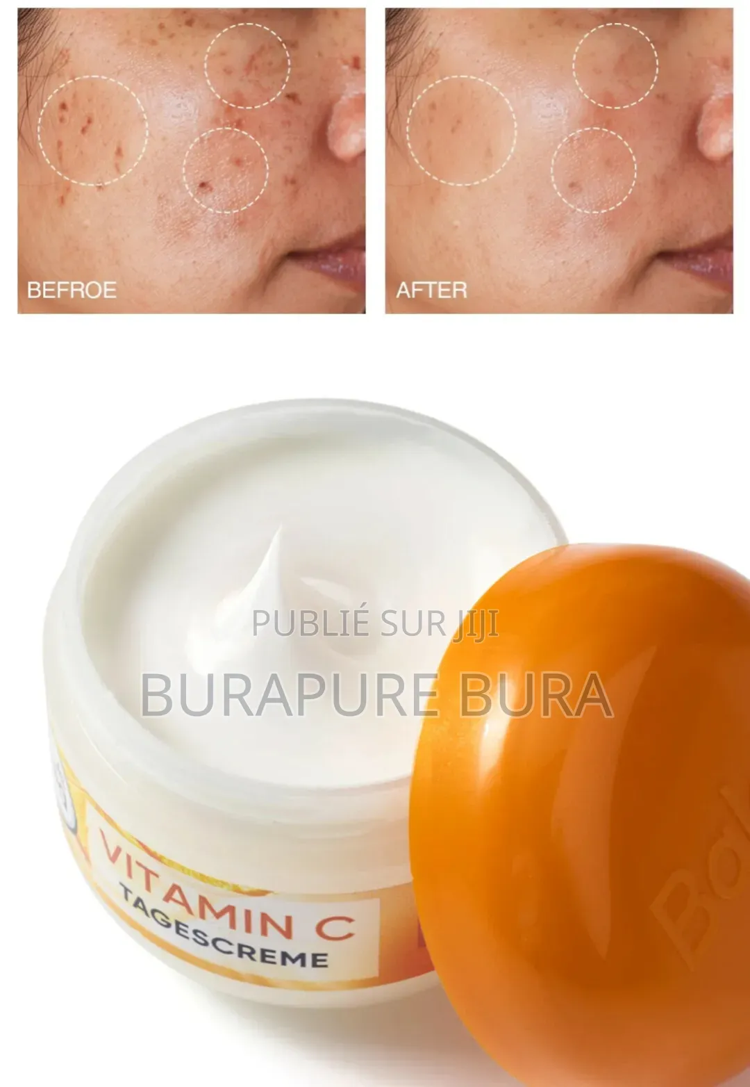Crème Visage Balea À La Vitamine C SPF 15, 50 Ml