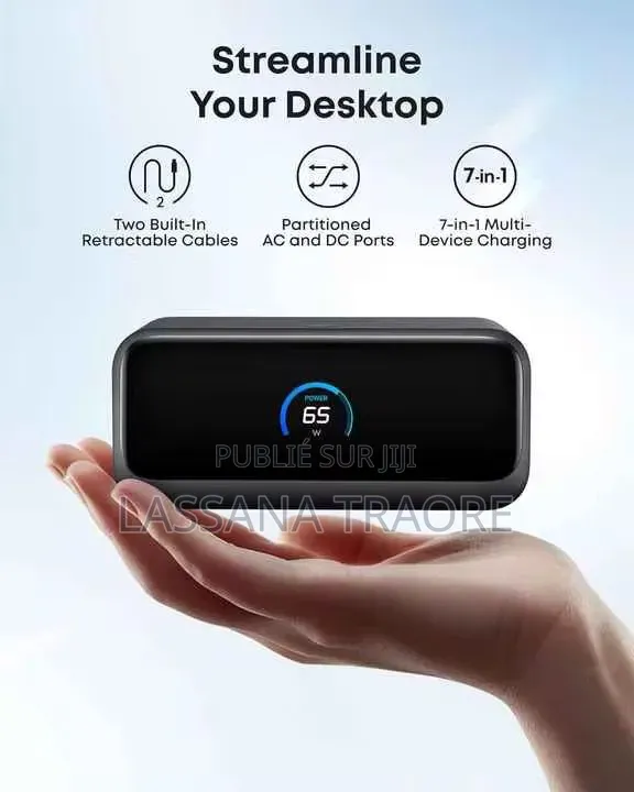 Station De Charge 100w Anker Nano 4 Intelligent Neuf
