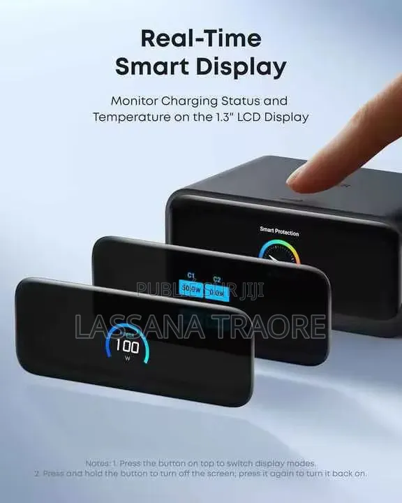 Station De Charge 100w Anker Nano 4 Intelligent Neuf