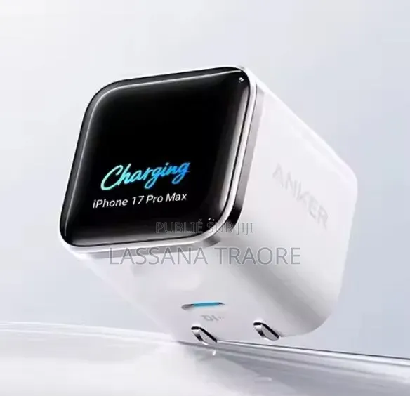 Anker Nano Tete Charger 45w Avec Écran, Intelligent Neuf