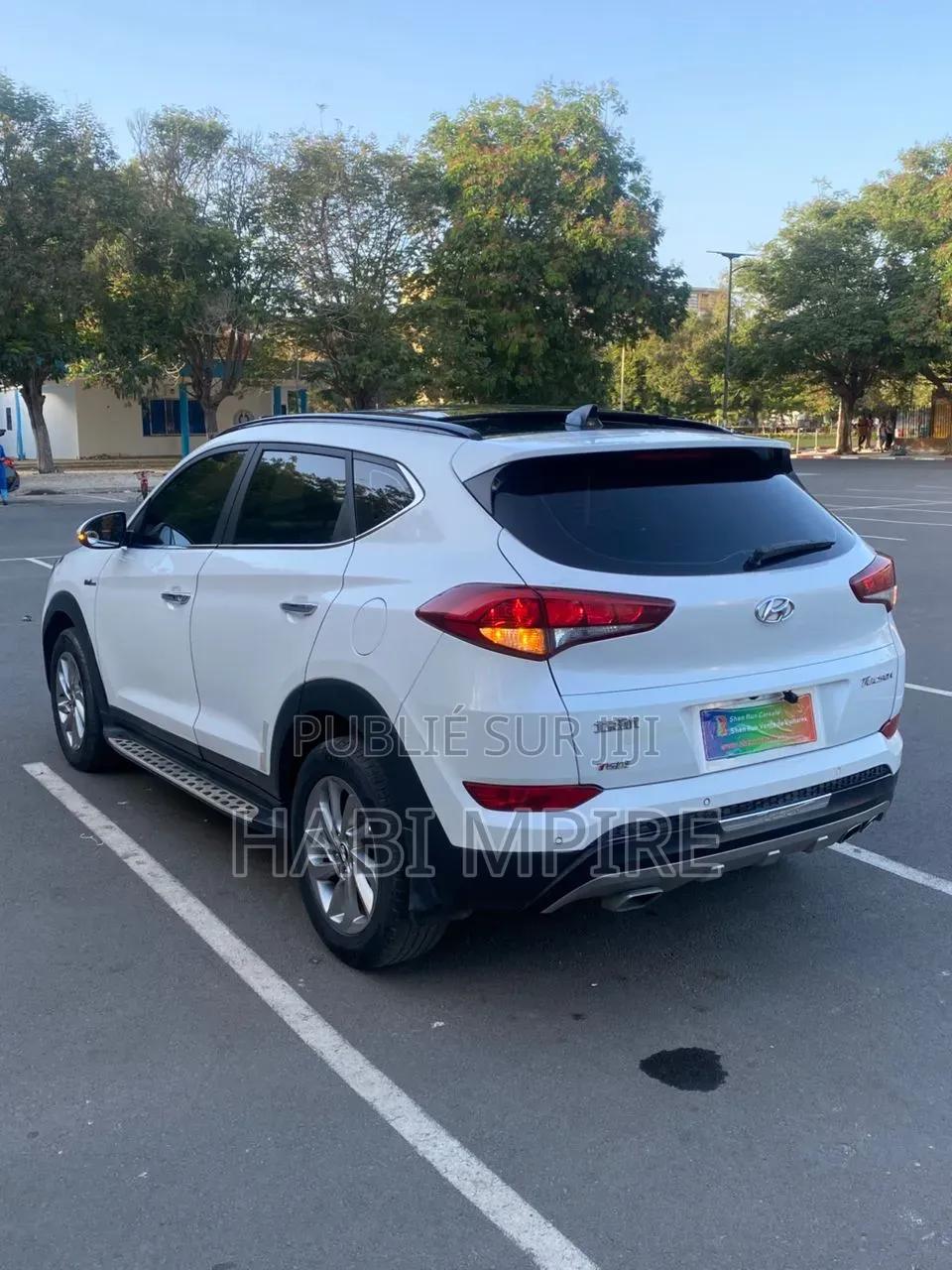 Hyundai Tucson 2018 Blanc