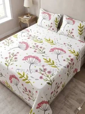 1 Drap + 2 Taies d'Oreiller