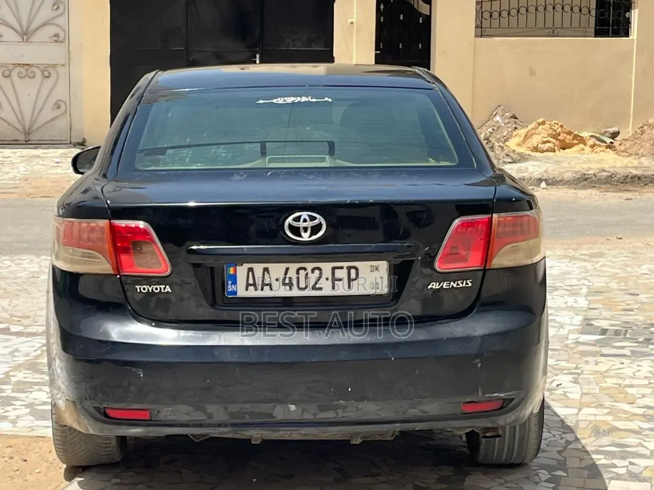 Toyota Avensis 2009 Noir