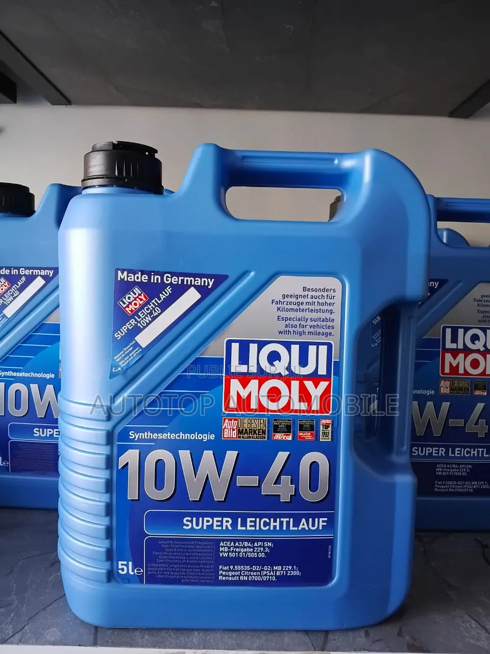 Huile Moteur Liquimoly 10w40