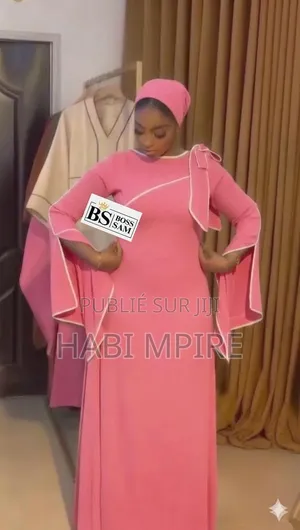 Chic Direct Robe Longue Fluide Avec Nœud Élégant À L’Épaule.