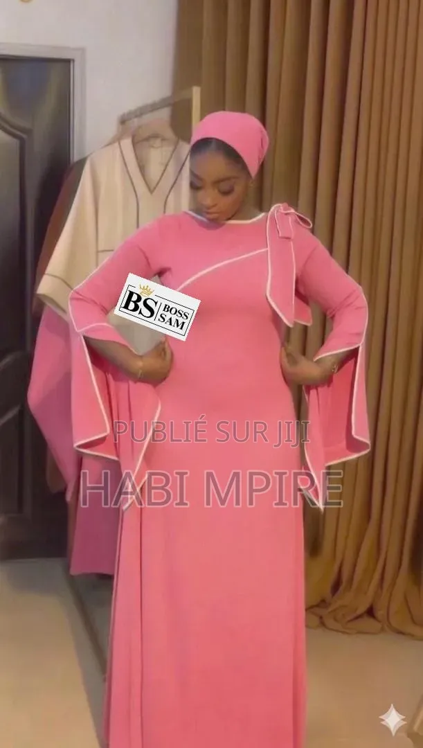 Chic Direct Robe Longue Fluide Avec Nœud Élégant À L’Épaule.
