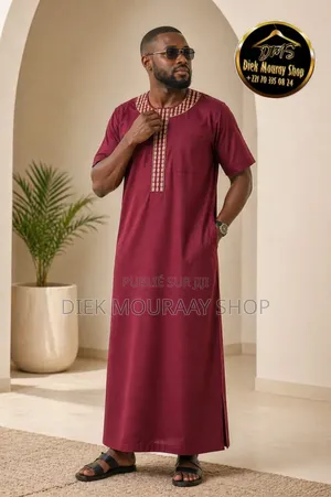 Dialaba Courtes Manches Sans Pantalon en Coton