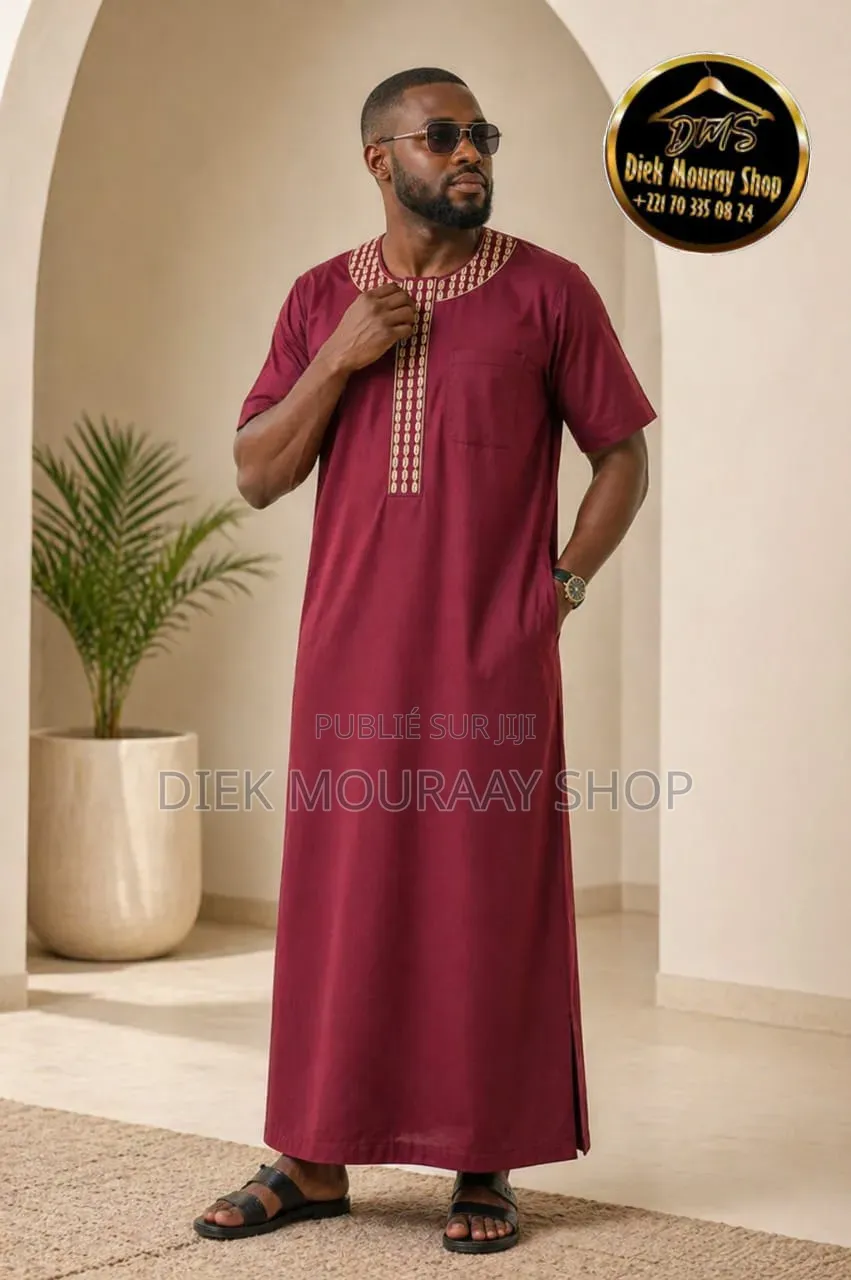 Dialaba Courtes Manches Sans Pantalon en Coton