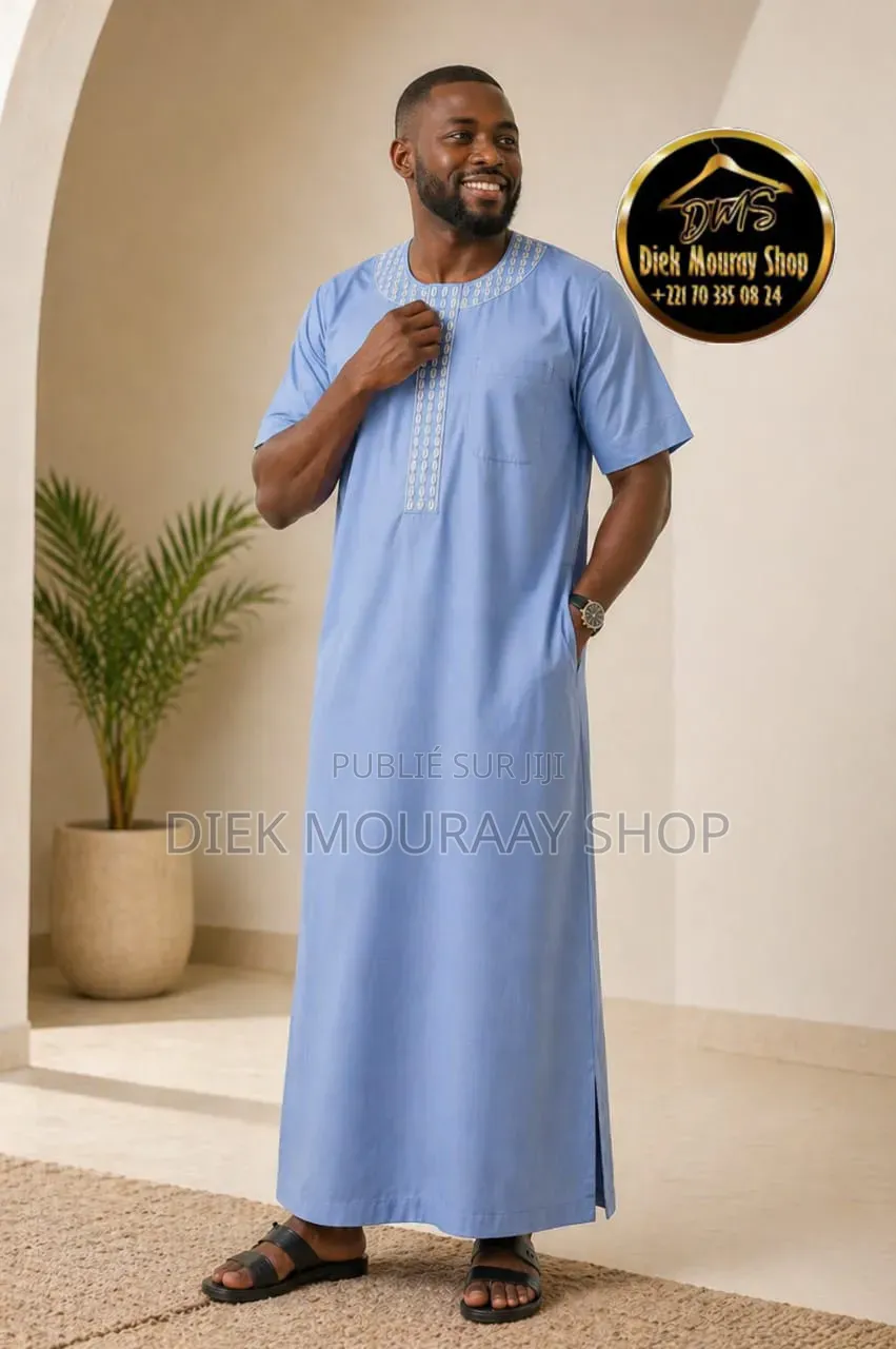 Dialaba Courtes Manches Sans Pantalon en Coton