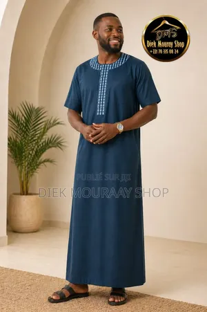 Dialaba Courtes Manches Sans Pantalon en Coton