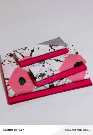 6 Pieces Ensemble Draps