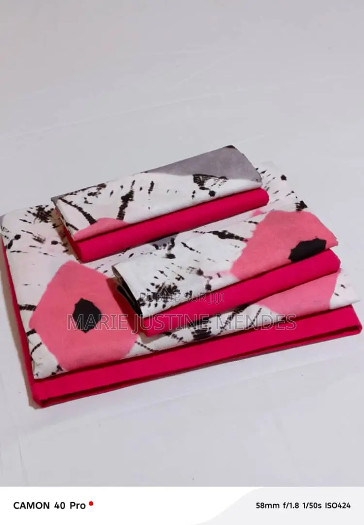 6 Pieces Ensemble Draps