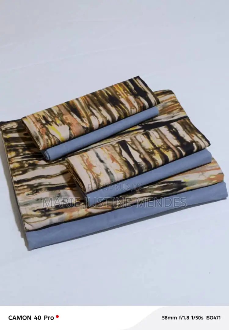 6 Pieces Ensemble Draps