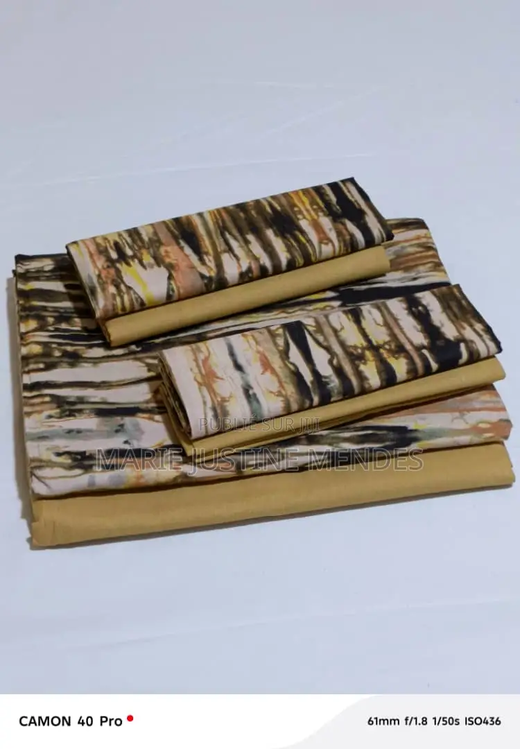 6 Pieces Ensemble Draps