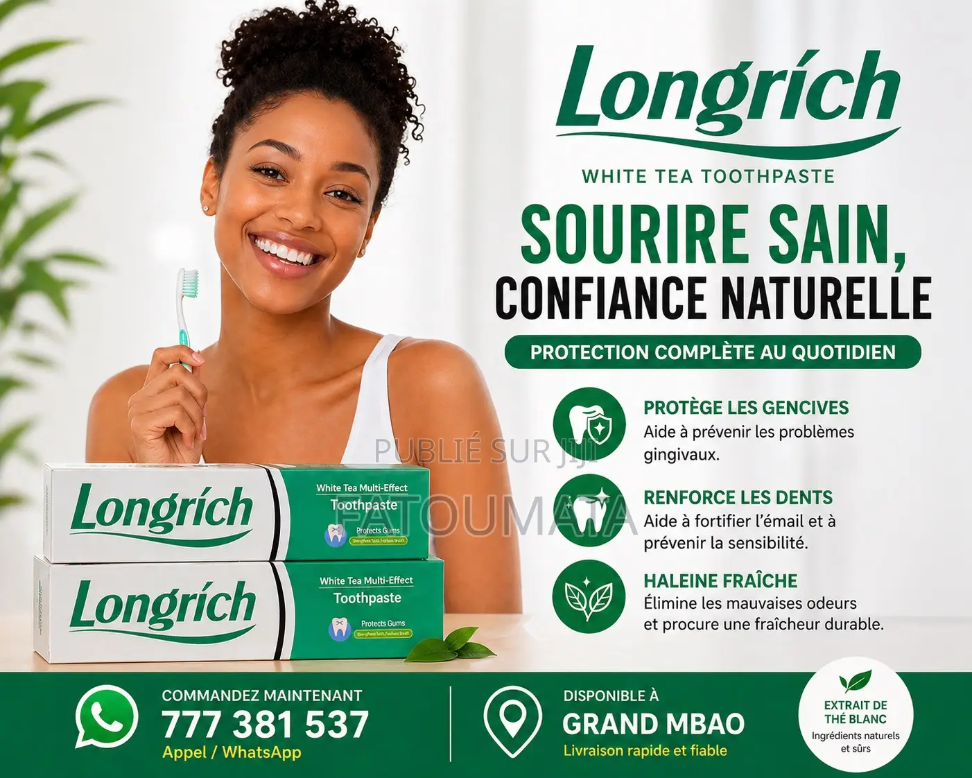 Dentifrice Longrich Original