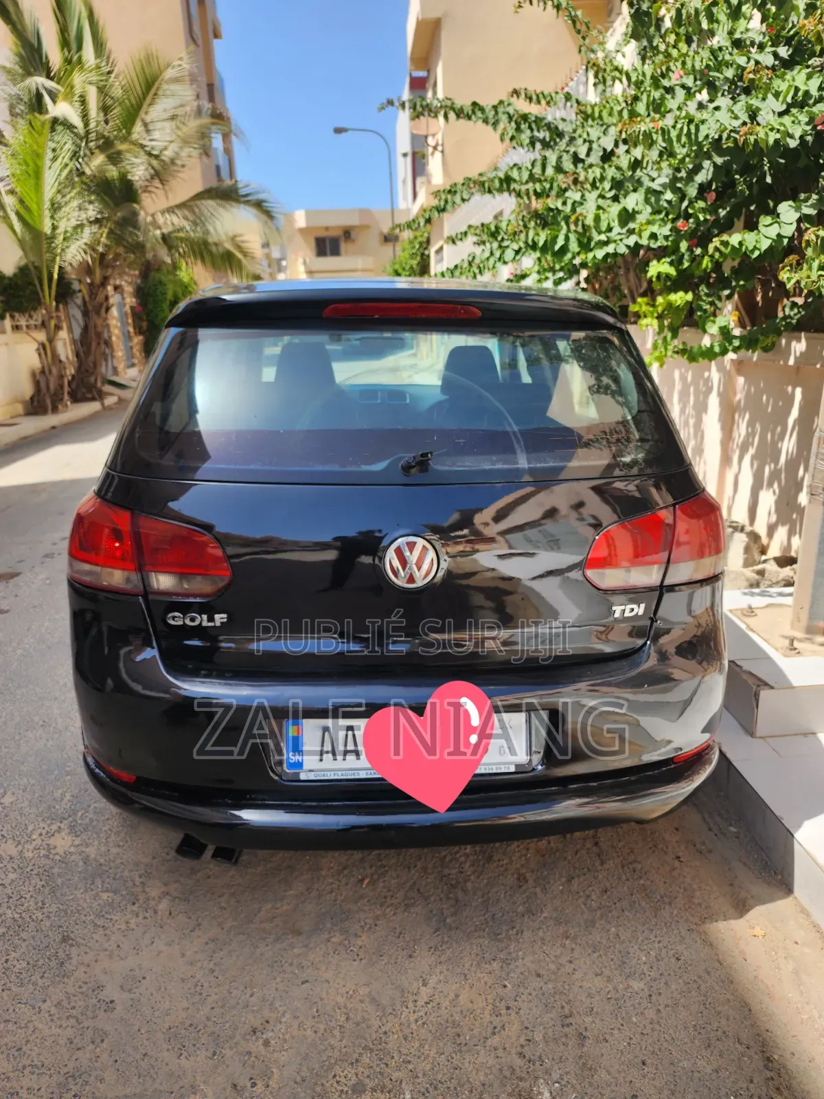 Volkswagen Golf 5 2.0 TDi Sportline 2009 Noir
