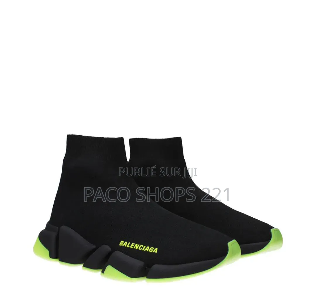 Balenciaga Mens en Vert Solide Derrière